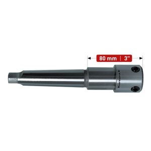Tool holder MT3 without innercooling for Weldon + Nitto/Universal 19mm (3/4')